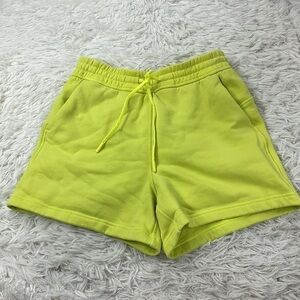 Lululemon Loungeful High-Rise Short 4" Electric Lemon